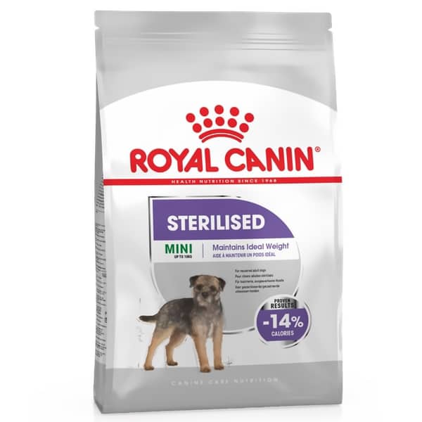 ROYAL CANIN CCN MINI STERILILISED sausā suņu barība 1kg
